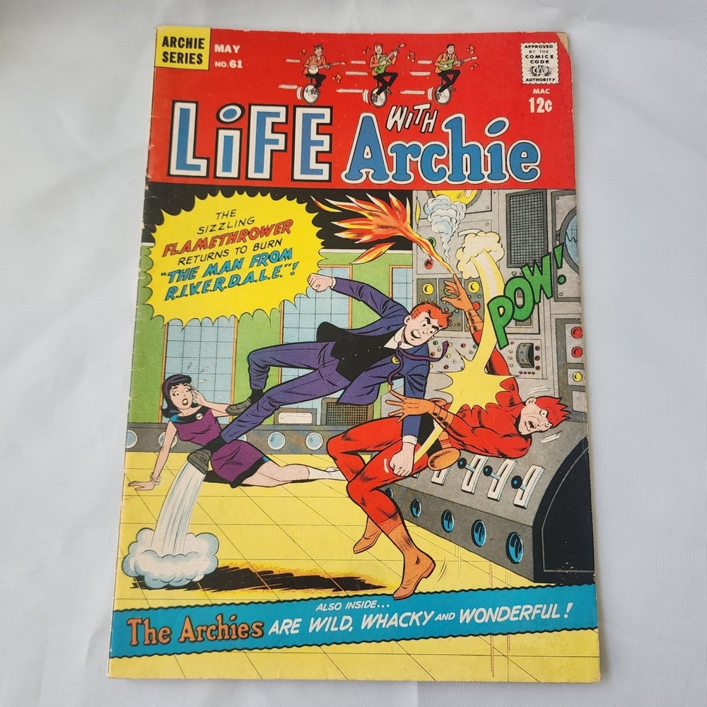 Life With Archie Comic Book May No. 61 Vintage Archie B&B Rare Great Color OG